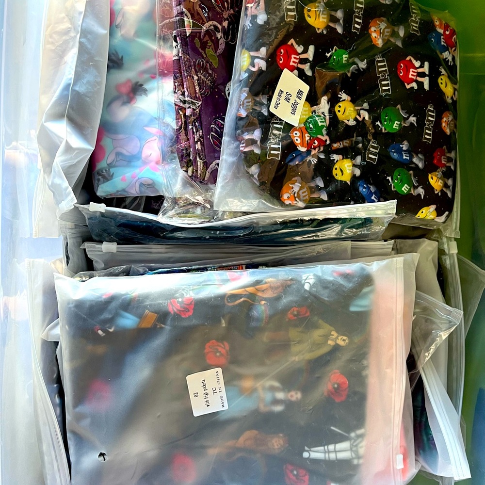 LOT - Custom Leggings/Joggers 35 Mixed Pairs